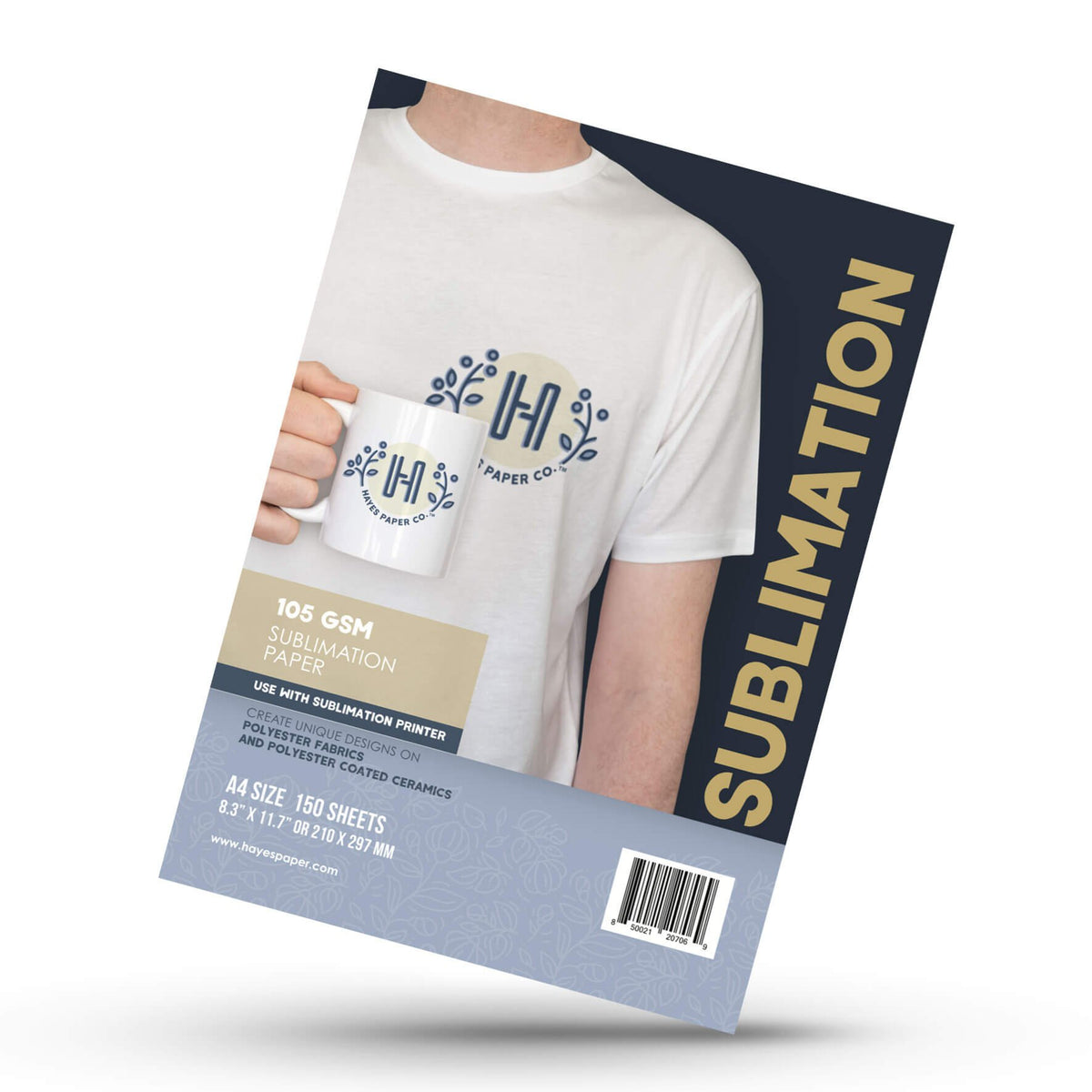 Hayes Paper Co Sublimation Paper 105 GSM 150 sheets A4 size