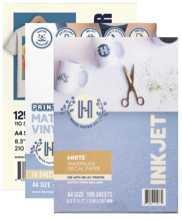 Waterslide Decal Paper Sample