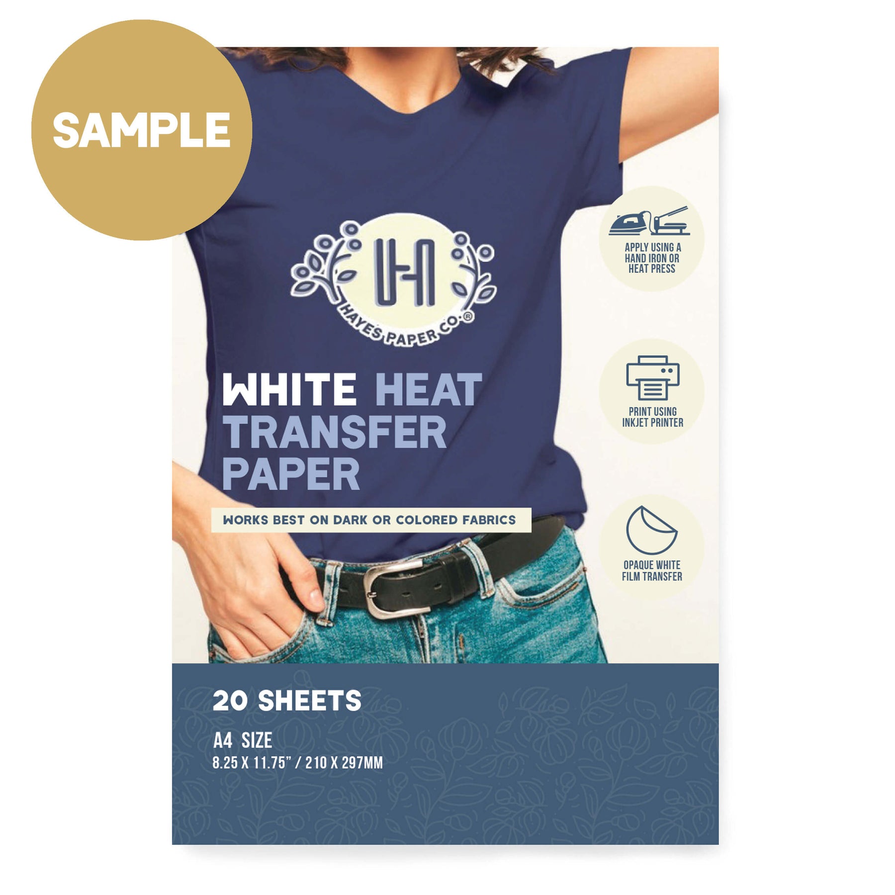 High Transfer Rate A4 Light 100% Cotton Heat Press Transfer
